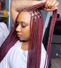 Knotless Braids (Long, Short, Coloured)