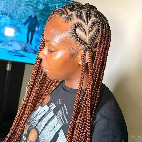 Knotless Braid with Side Cornrows (Coming Soon)